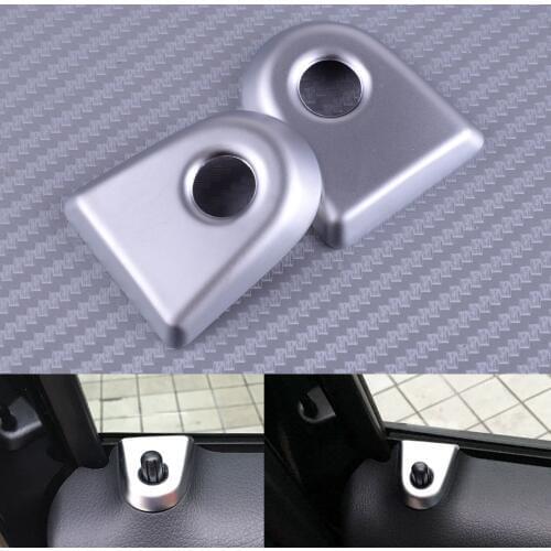 DWCX 2pcs Chrome ABS Car Interior Door Lock Pin Cover Trim fit for Mercedes-Benz Vito W447 2014 2015 2016 2017 2018