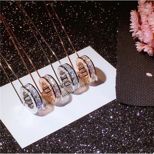 Hot 925 Sterling Silver 12 Star Zodiac Zircon Horoscope Astrology Galaxy Constellation Sign Necklace Birthday Wedding Gift