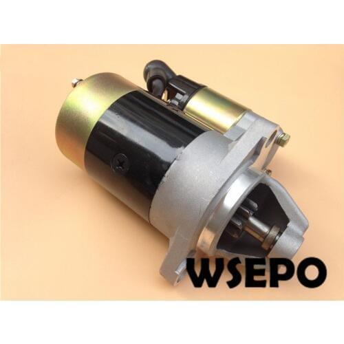 Chongqing Quality! Electric Start Motor for 186F(FA) L100 9HP Air Cooled Diesel Engine Powered 5~5.5KW Generator