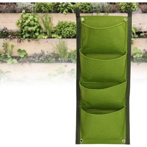 Plant Pocket Outdoor Garden Grow Plant Bags Planter Suitable for Indoor Outdoor Gardening