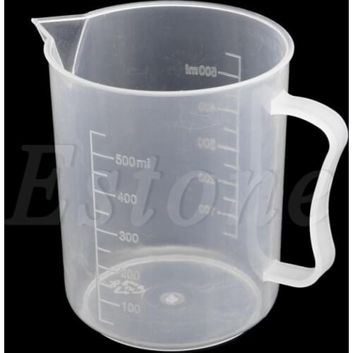 150/250/500/1000/2000ML Plastic Measuring Cup Jug Pour Spout Surface Kitchen 1Pc 4X7E