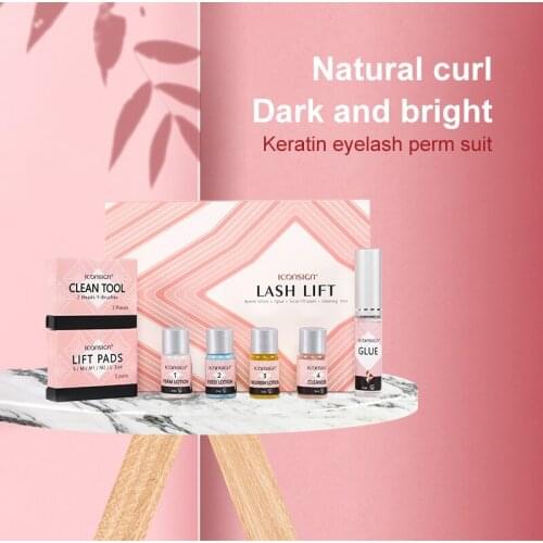 Lash Lifting Kit Eyelash Perming Tool Set Long-lasting Styling Curling Eyelashes Keratin Eyelash Perm Lash Makeup Tool TSLM1