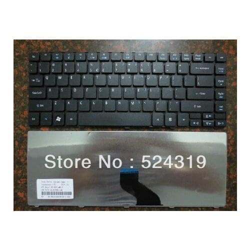 New Laptop Keyboard for GATEWAY MS2303 ZQ6A NV49C NV49C01 NV49C82C US Layout Black