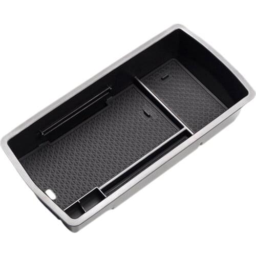 Car Center Console Organizer Storage Box Interior Accessories Armrest Storage Box for Peugeot 3008 4008 5008 2017-2020