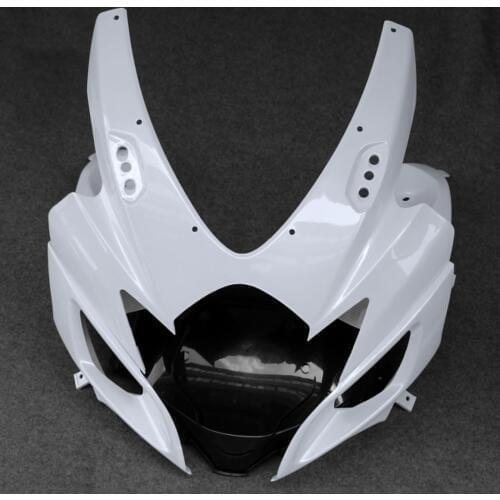 Front Upper Fairing Headlight Cowl Nose Fit for Suzuki GSXR600/750 K6 2006-2007