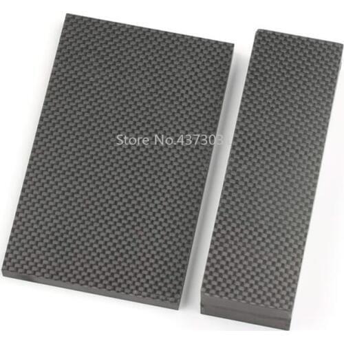 1 piece Carbon fiber plate For DIY knife handle material Carbon fiber board EDC DIY Knife Shank Patch Material