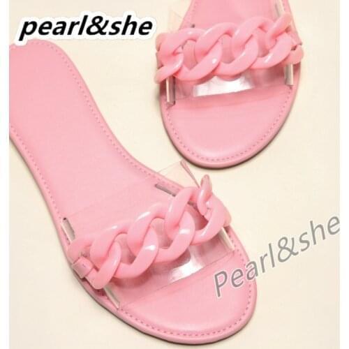 HOT Candy Color Ring Sandals Fashion Casual Lightweight Outer Wear Large Size Slippers Outdoor Beach Sandals 2021 New flip flop