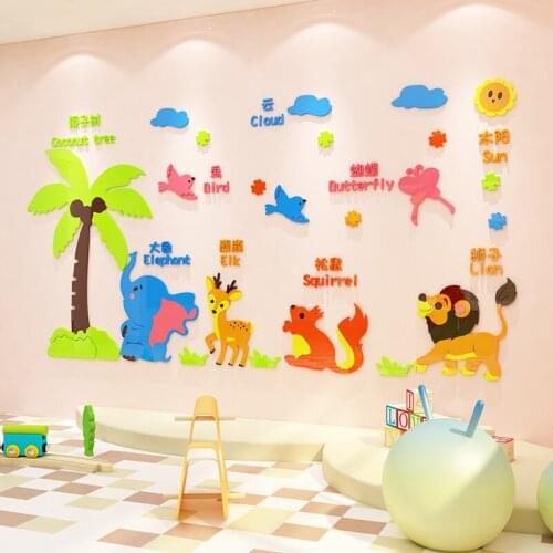 SENHONGMU Cartoon Wall Stickers