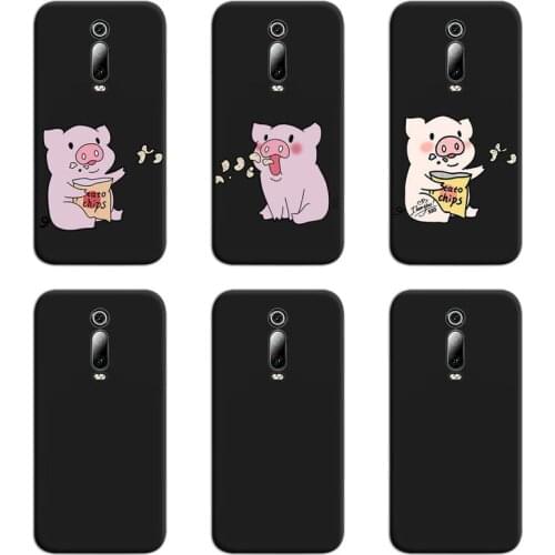 Cute Couples Pig Phone Case For Redmi 9A 9 8A 7 6 6A Note 10 9 8 8T Pro Max K20 K30 Pro
