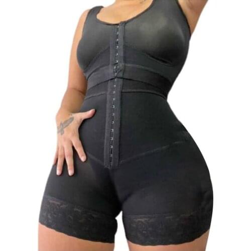 Daily Use Sculpting Faja Body Shaper High Compression Postoperative Flat Abdomenfaja Skims Butt Lifter