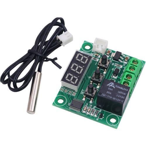 1 pcs 48 * 40mm XH-W1209 Digital Temperature Controller High-precision Temperature Controller Micro-temperature Control Board