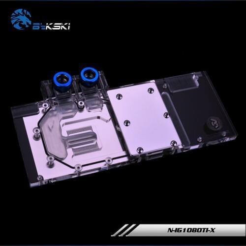 Bykski N-IG1080TI-X gpu water block for Colorful iGame GTX1080Ti X U for gtx1080 kudan for gtx 1080ti vulcan AD ,liquidcooling