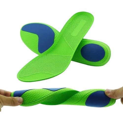 High-elastic Eva Insoles Pads Breathable Running Sports Football Insoles Shock Absorber Foot Massage Insole Shoe Cushion Inserts