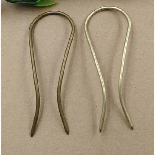 5pcs/lot Vintage Antique Bronze Hair Jewelry Charm Women Hairpins Barrettes Retro Hair Wear Accessories