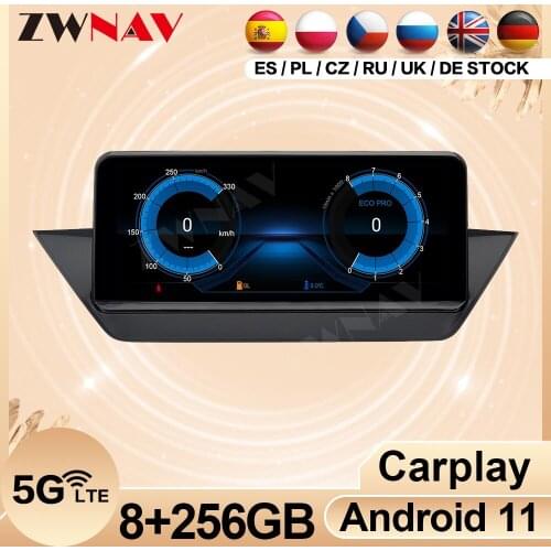 8+256G Carplay Android 11 For BMW X1 E84 2009 2010 2011 2012 2013 2014 2015 Car Audio Radio Receiver GPS Video Player Head Unit