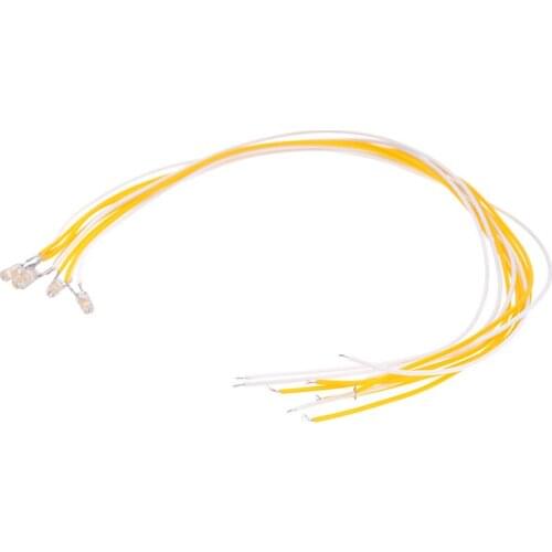 5pcs/lot Doll House Accessories LED light with 20cm Line Diy Dollhouse Miniature Furniture Toy Birthday Gift for Children