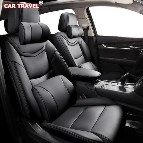 CAR TRAVEL Custom Leather car seat cover For LINCOLN Navigator MKZ MKC MKX MKT CONTINENTAI Automobiles Seat Covers