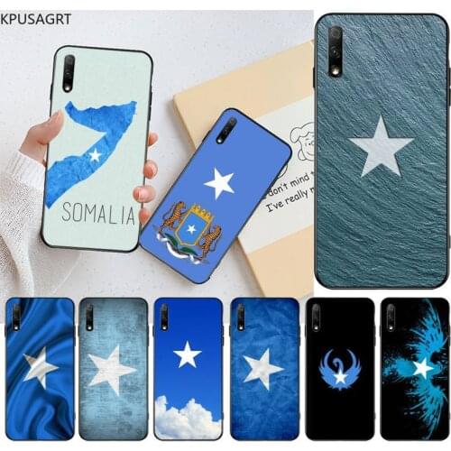 Somali Somalia National Flag Coat Of Arms Phone Case For Huawei Nova 6se 7 7pro 7se honor 7A 8A 7C Prime2019