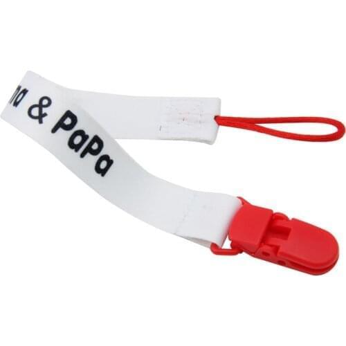 Baby Boy Girl Pacifier Soother Nipple Leash Strap Chain Newborn Clip Holder New