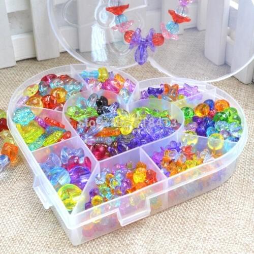 Children Girls Toys 3 ~ 12 Years Old Girl Child Beaded Handmade Toy Suit Birthday Gift Presents Princess Party Hot Sale 2021