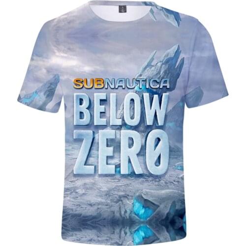 Subnautica Below Zero Game 3D Prints T-shirts Women Men Fashion Summer Short Sleeve Tshirts Hot Sale Casual Streetwear Clothes
