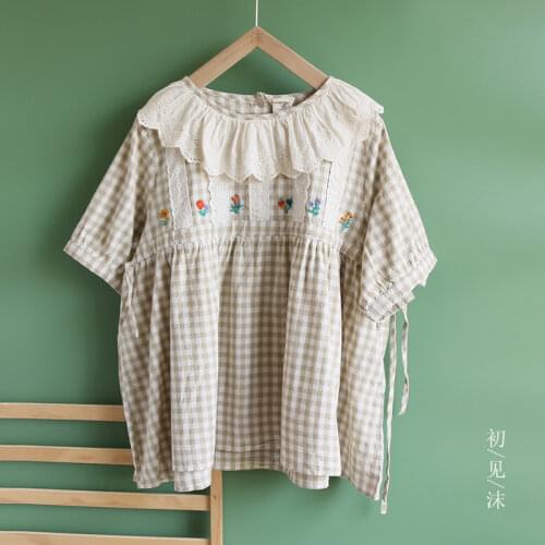 LIZHIQI Short Sleeve Shirts For Women
