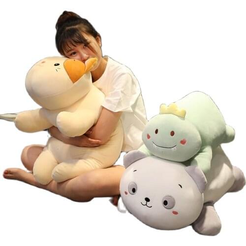 Cute dinosaur rabbit elephant pillow quilt dual-use blanket office nap pillow bed sofa decor high quality birthday gift for kids