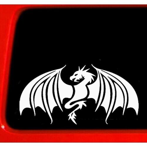 EmpireYing 3 Sizes 8 Colors Mysterious Ancient Tribal Bat Dragon Monster Art Car Sticker Wall SUV Car Styling Vinyl Decal Gifts