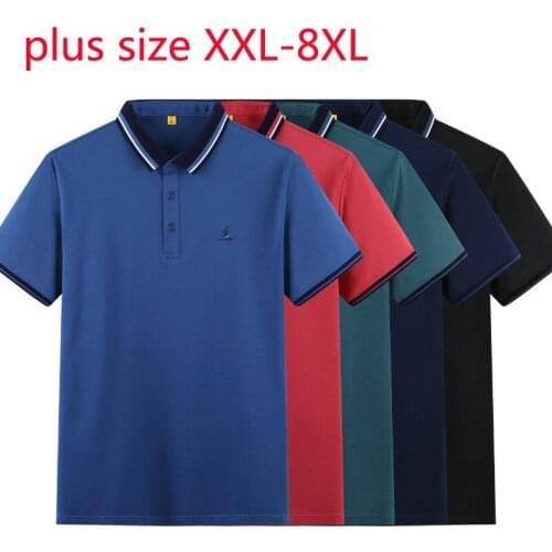 New Arrival Fashion Super Large Summer Men Short Sleeve Casual Hand-painted Knitted Men T Shirt Plus Size XXL3XL4XL5XL6XL7XL8XL