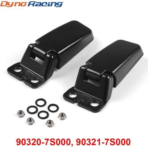Pair of Rear Tailgate Window Glass Hinges For Nissan Armada 2004-2015 Left & Right 90320-7S000 90321-7S000