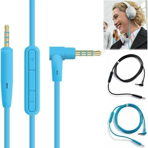 Replacement Audio Cable Wire Cord with Mic 2.5mm To Cable Copper QC25 25 Core Headphones 3.5mm Earphone For QuietComfort I8K8