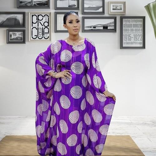 Muslim Sets With Scarf Abaya Dubai Shell Printing Dress boubou Clothes Lady Party American Clothing