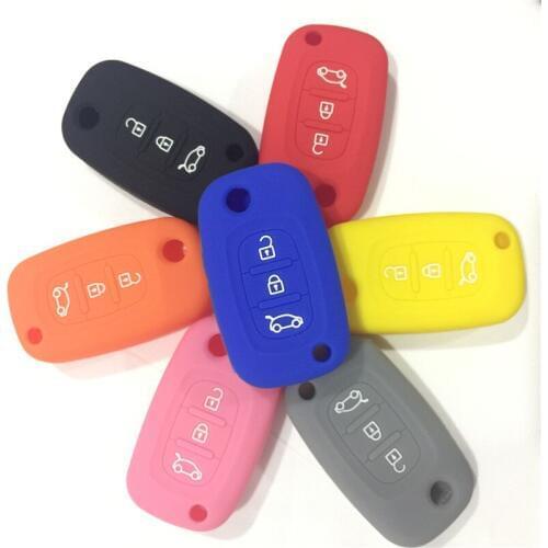 2016 Silicone car key case cover for Benz Smart CITY Coupe Cabrio ROADSTER FORTWO Forfour Remote key