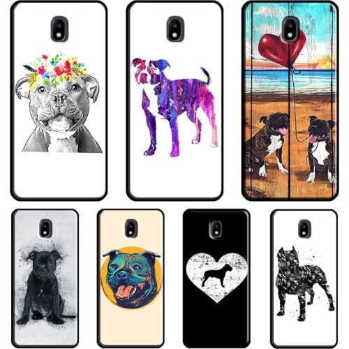 Staffordshire Bull Terrier Dog For Samsung Galaxy J7 2017 A3 A5 J1 J3 J5 2016 A6 A8 J6 J4 Plus A7 A9 J8 2018 Phone Case