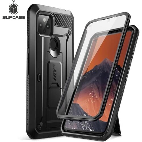 SUPCASE For Google Pixel 4A 5G Case (2020) UB Pro Full-Body Rugged Holster Case Protective Cover WITH Built-in Screen Protector