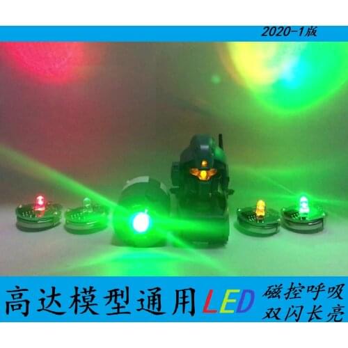 MG Gundam model Add light LED light magnetron Hi-v Jesta 00R Gundam Action figure Assemble Model Toys