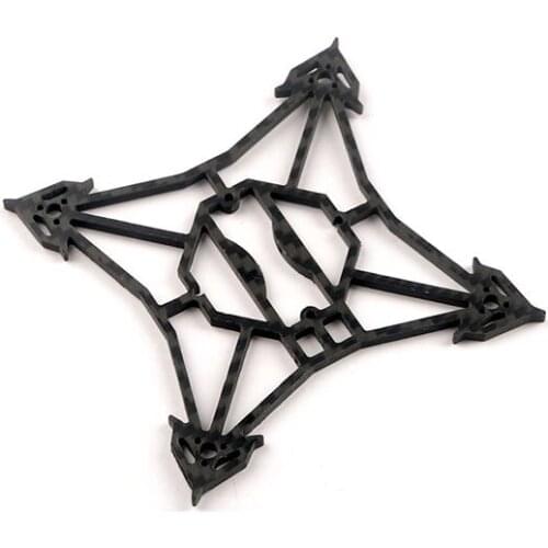 Happymodel Larva X Upgrade V2 3mm Bottom Plate 3K Carbon Fiber for RC Drone FPV Racing Cine Whoop Toothpick BetaFPV
