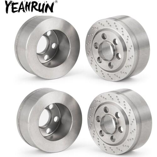 YEAHRUN 4pcs/set 2.2" RC Car Internal Wheel Balance Weight Counterweight Ring Insert for SCX10 1/10 Rock Crawler Accessories