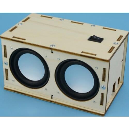 DIY Bluetooth Speaker Box Kit Electronic Sound Amplifier Build Your Own Bluetooth Speaker with Sound Scientific Experiment