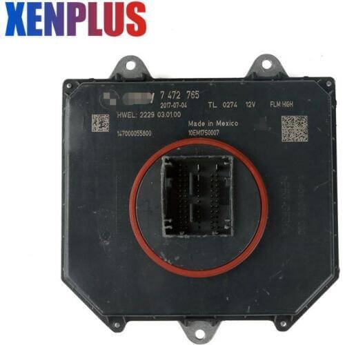 Xenplus LED Headlight Power Driver Module 7472765 for BMW 5 7 Series G12 G30 G31 AL Original Brand 63117472765 7439097