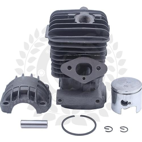 G2500 CYLINDER KIT 34MM FITS ZENOAH G2500TS/FS & MORE 25CC 2 CYCLE CHAIN SAW ZYLINDER ASSEMBLY W/ PISTON RING CLIP PIN ASSY