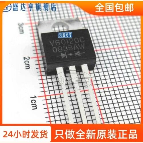 V60120C 60A 120V TO220 DIP Schottky Barrier Diode NEW Original In Stock