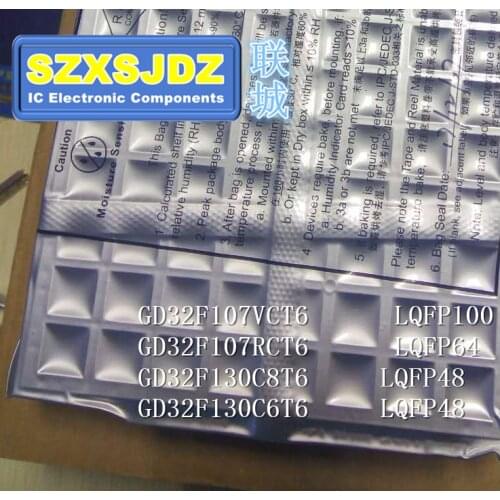 1pcs-5pcs MCU GD32F GD32F107VCT6 GD32F107RCT6 GD32F130C8T6 GD32F130C6T6