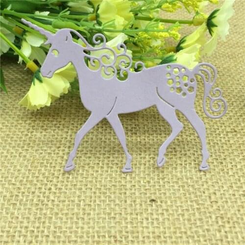 DIY 1pcs knife molding Unicorn knife mold carbon steel die cutting