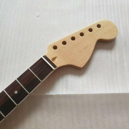 21 frets 25.5" Maple Rosewood Fretboard Electric Guitar Neck parts replace
