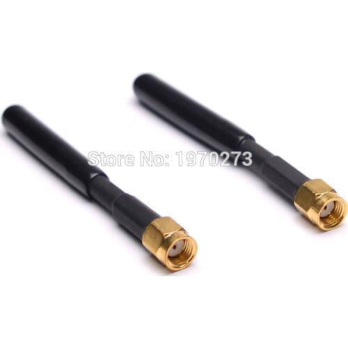 FPV 5.8GHz VTx SMA RP-SMA Antenna For FPV Racing Snow Man Red/Black