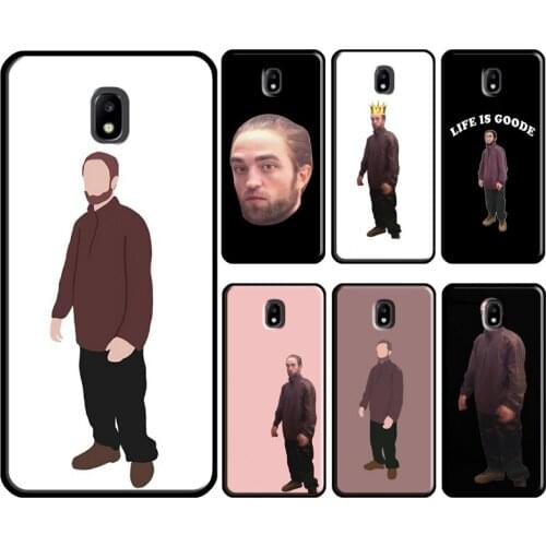 Robert Pattinson Standing Meme Case For Samsung Galaxy J4 J6 Plus A6 A7 A8 A9 J8 2018 A3 A5 J3 J7 2017 J1 J5 2016 Cover