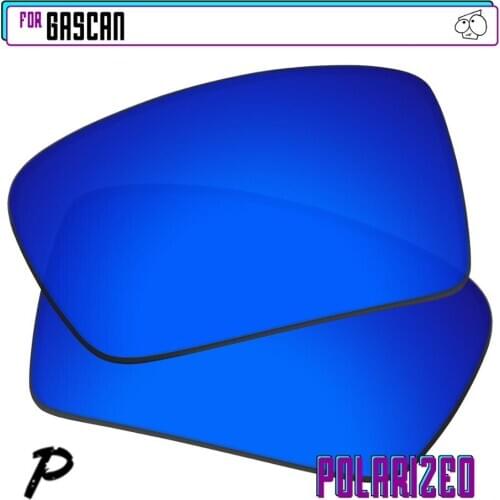 EZReplace Polarized Replacement Lenses for - Oakley Gascan Sunglasses - Navy P