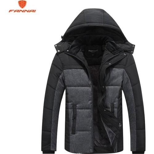FANNAI Men's Warm Parkas