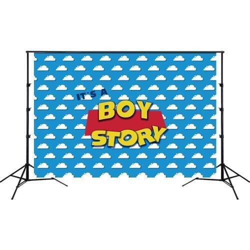 HUAYI Photography Backdrop Birthday Baby Shower Party Decor Child Photo Background Newborns Studio Photo Booth Backdrop W-2283